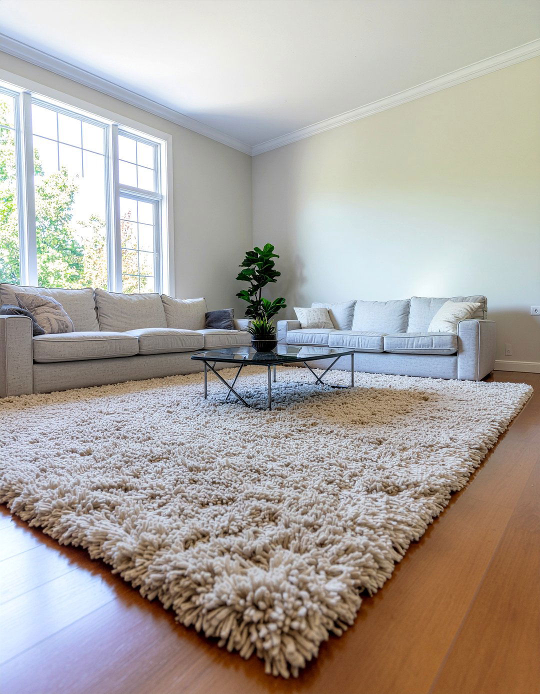 Large shag rug - 30 living room shag rugs