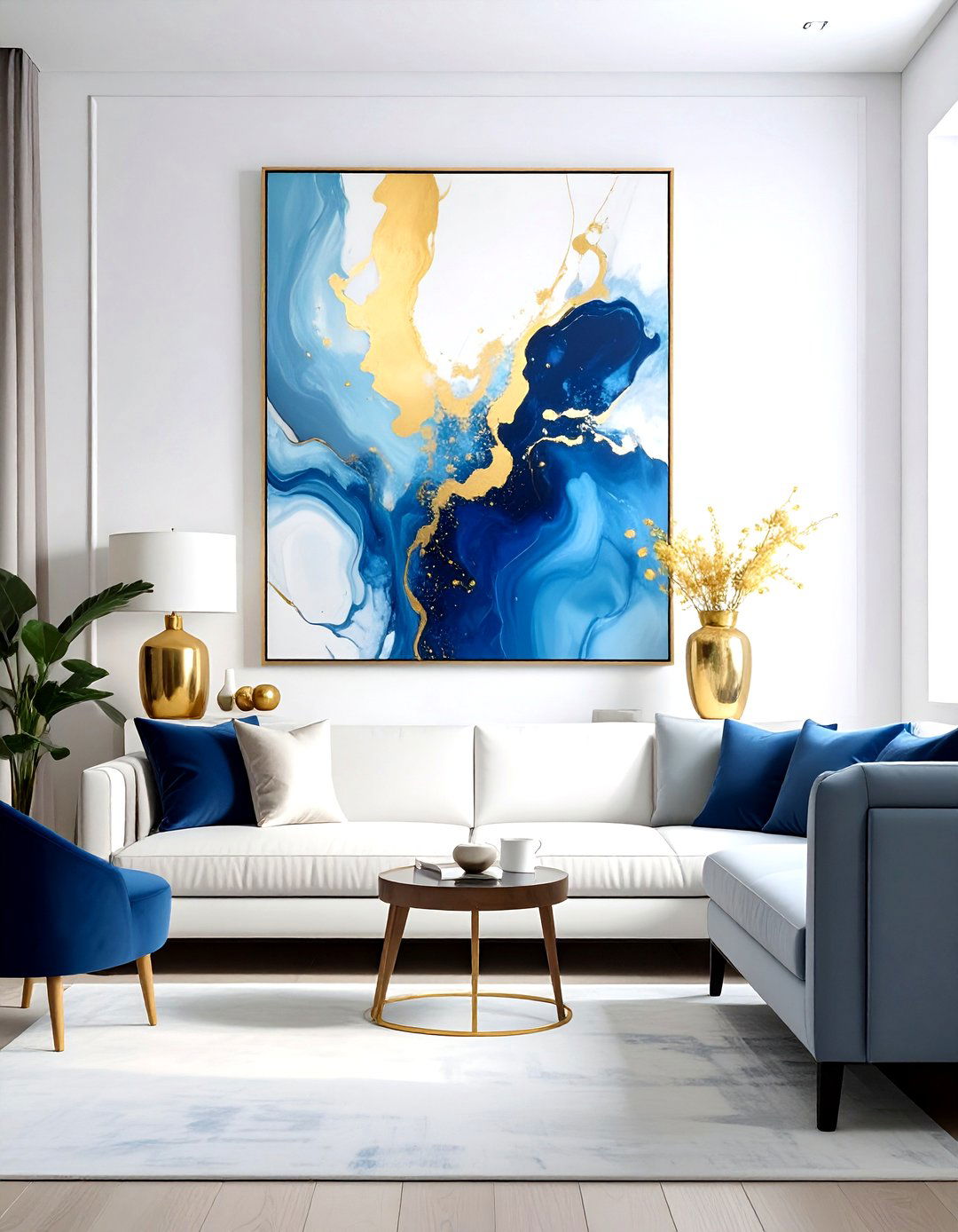 Large wall art - 30 decor improvement ideas