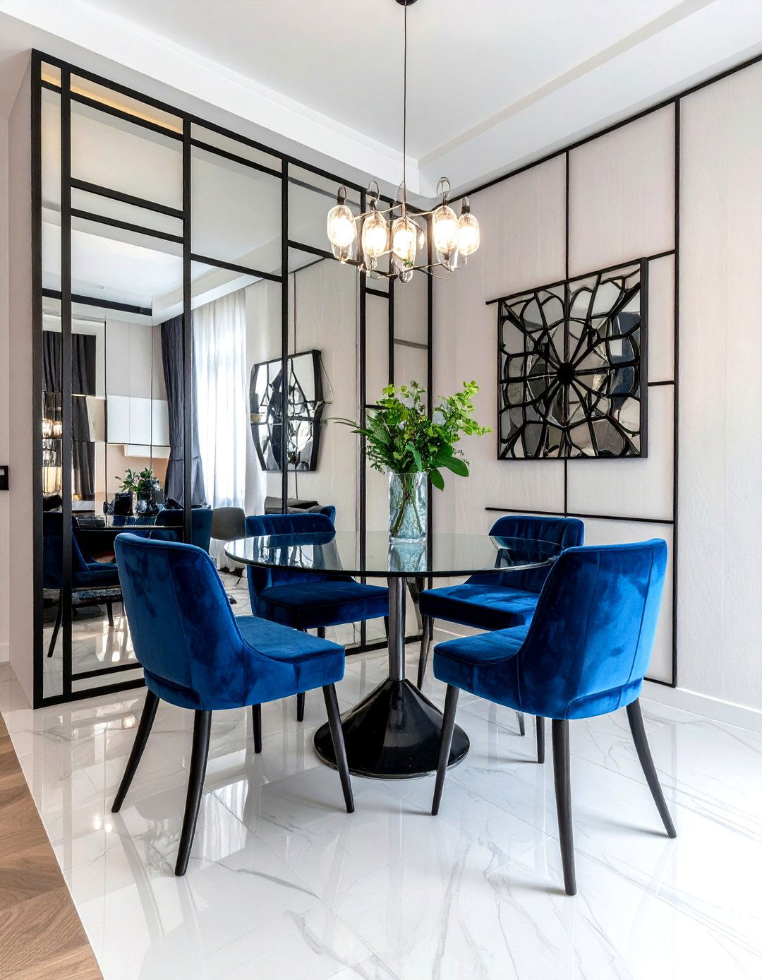 Large wall mirror - 30 accent wall ideas