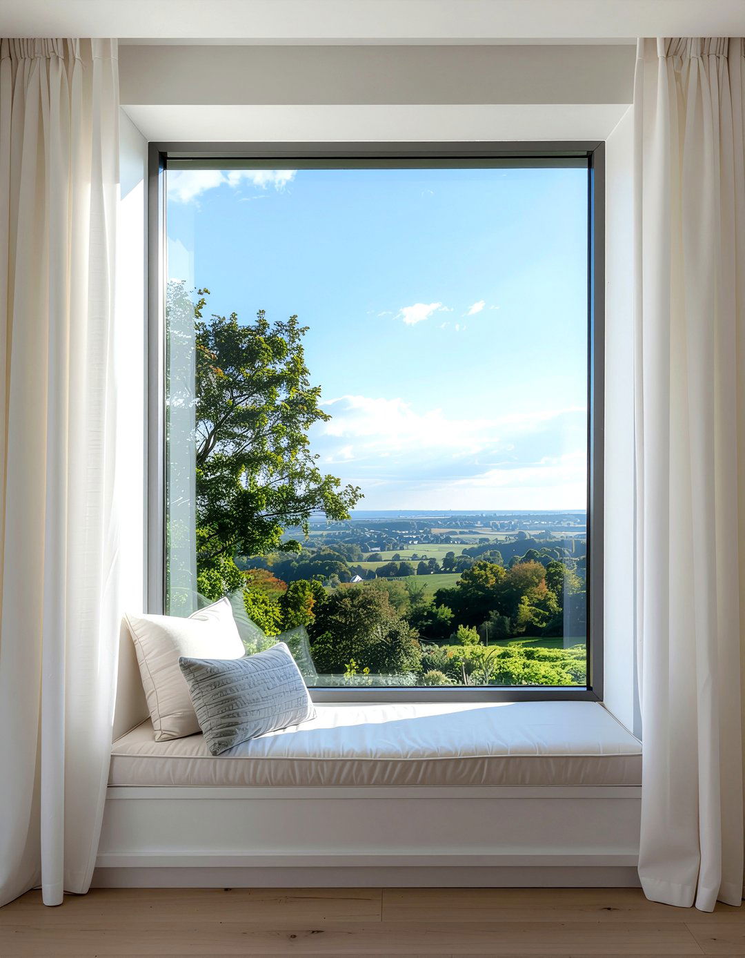 Large window - 30 Swedish living room ideas