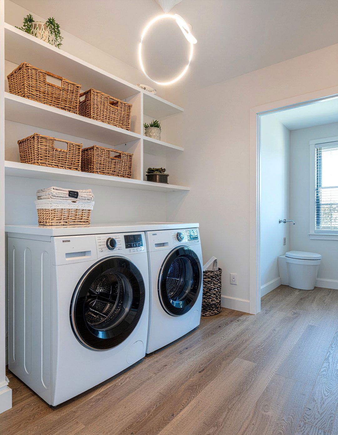 Laundry Closet Bathroom Combo - 30 master bathroom with walk-in closet ideas
