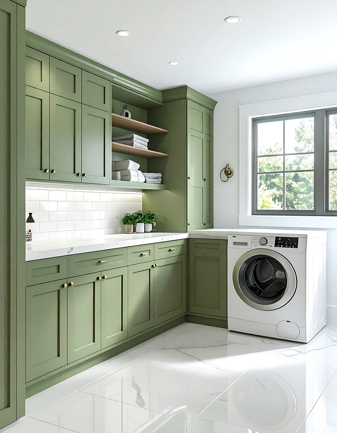 Laundry Room Cabinet Storage - 30 HGTV decor ideas