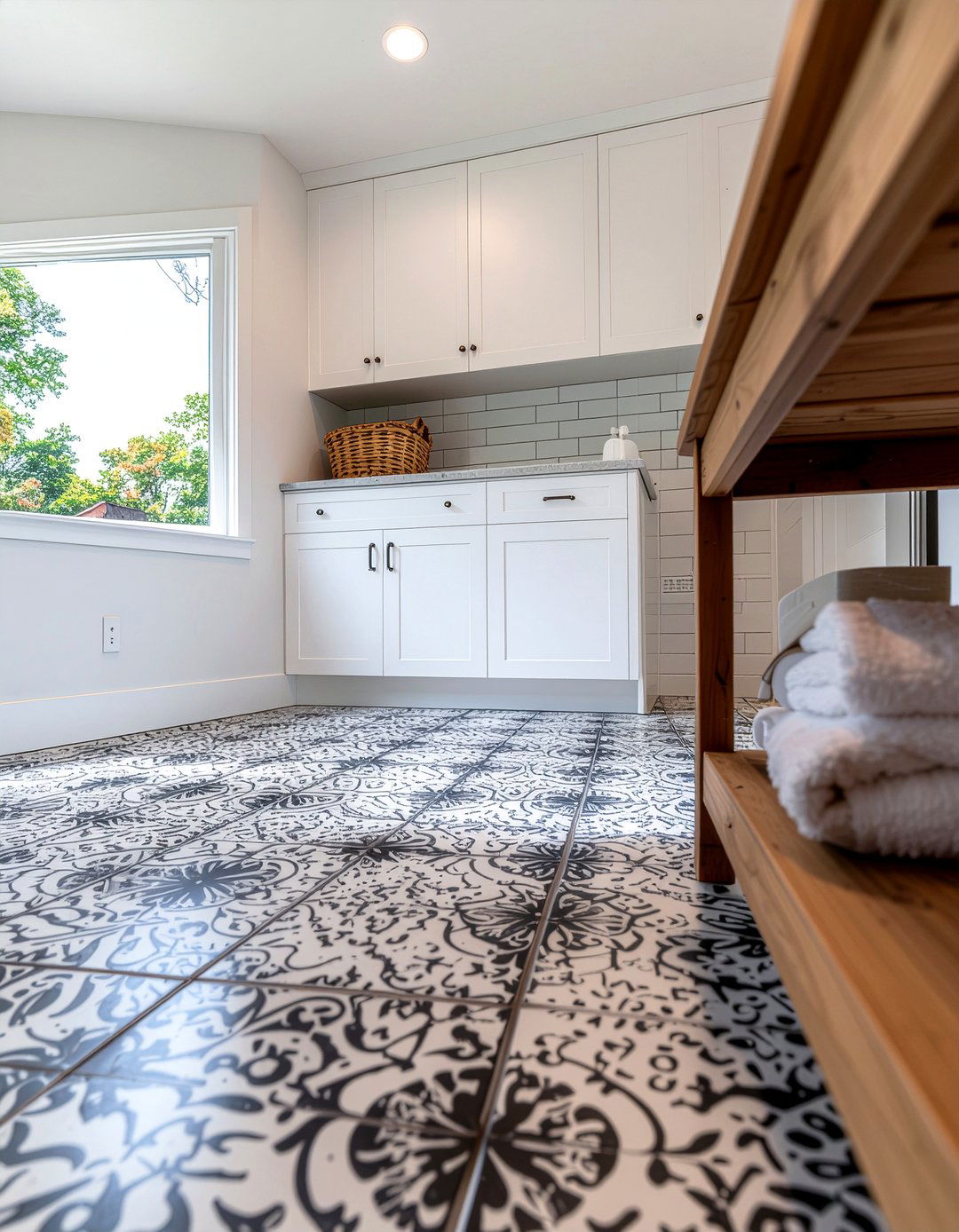 Laundry Room Floor Tile - 30 laundry room decor ideas