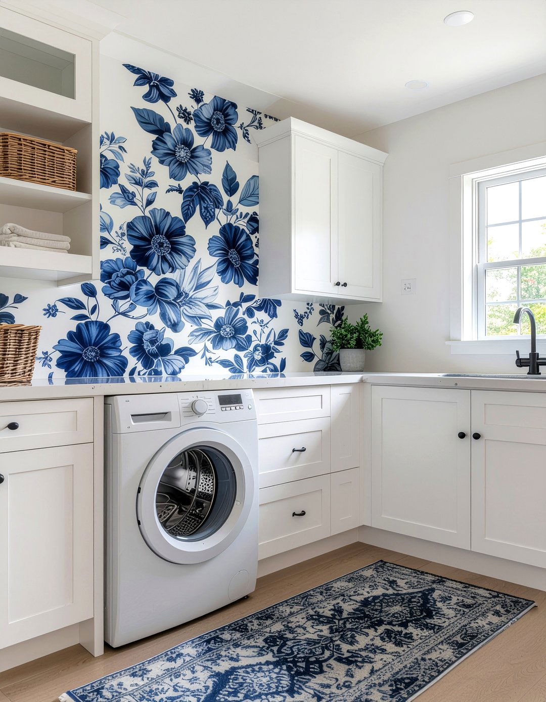 Laundry Room Wallpaper - 30 laundry room decor ideas