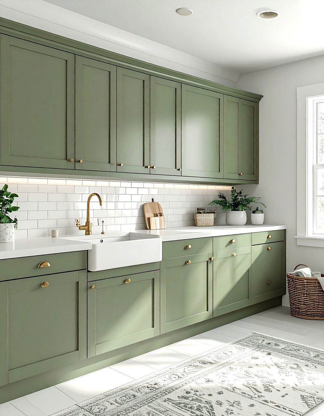 Laundry room cabinets - 30 McGee and Co decor ideas