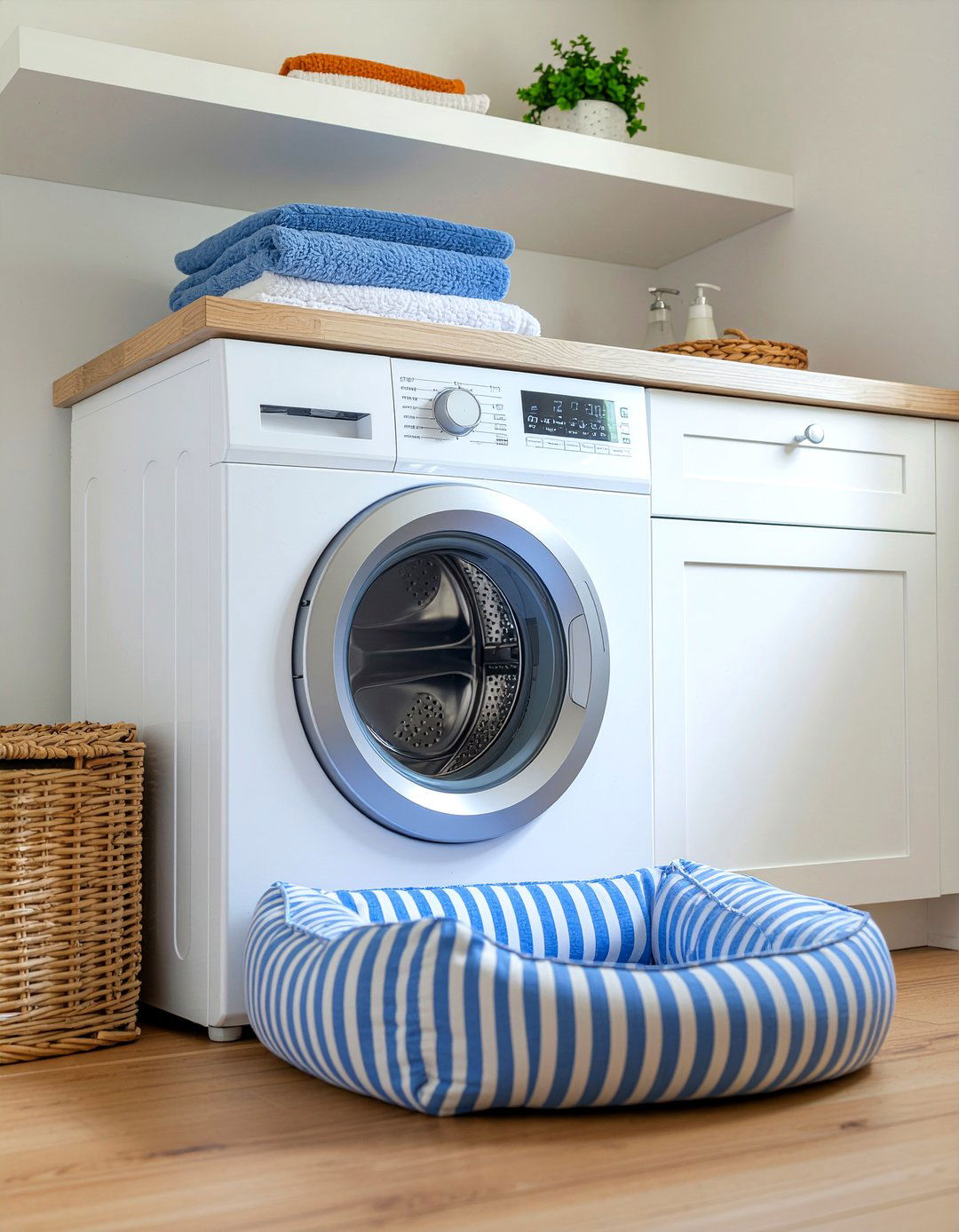 Laundry room dog bed - 30 dog bedroom ideas