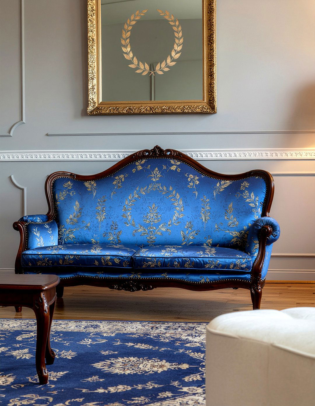 Laurel Wreath Upholstery - 30 living room Empire furniture ideas