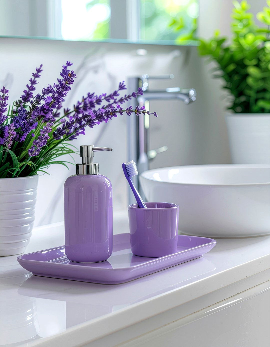 Lavender Bathroom Decor Set - 30 lavender bathroom ideas