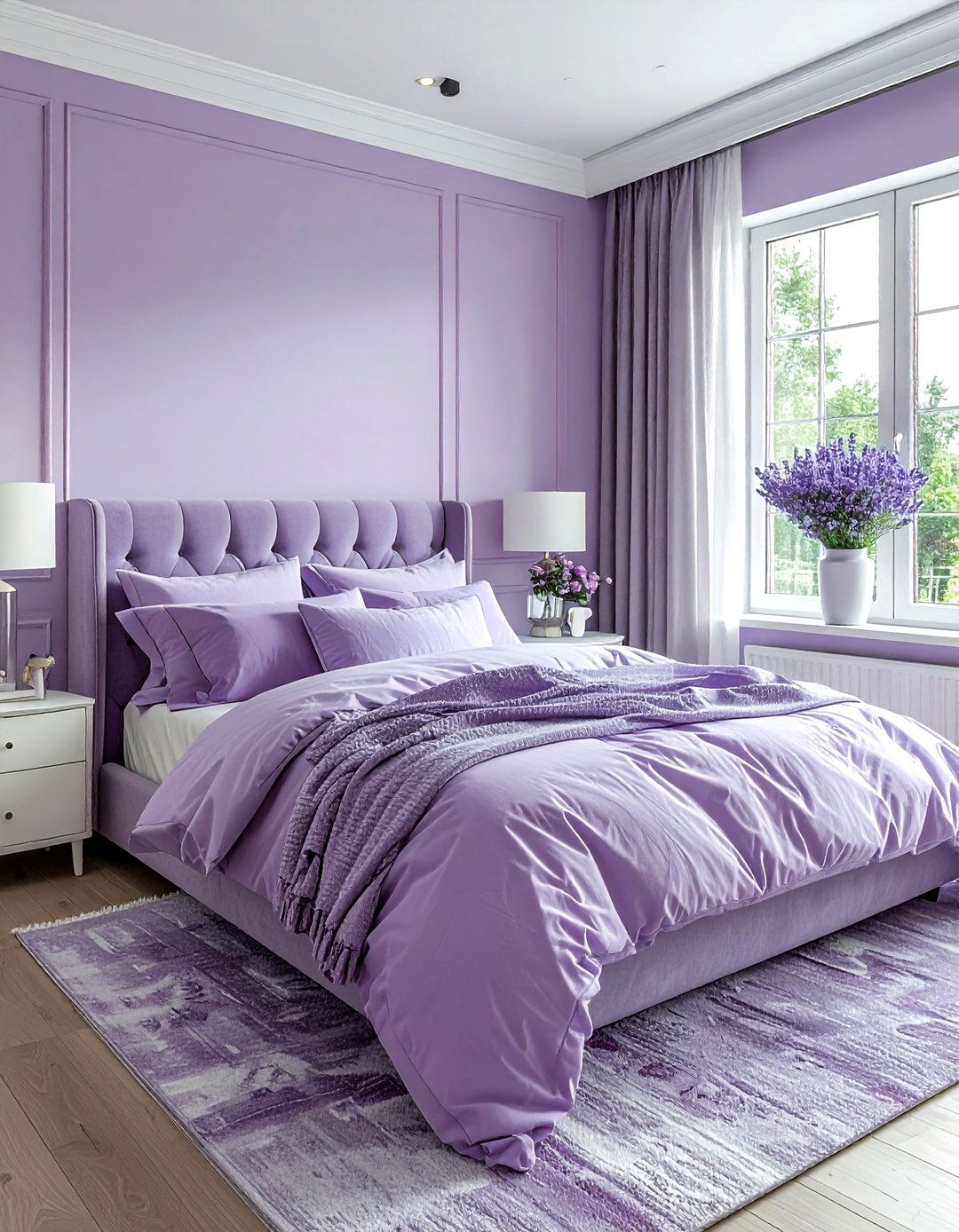 Lavender Bedroom - 30 lavender decor ideas
