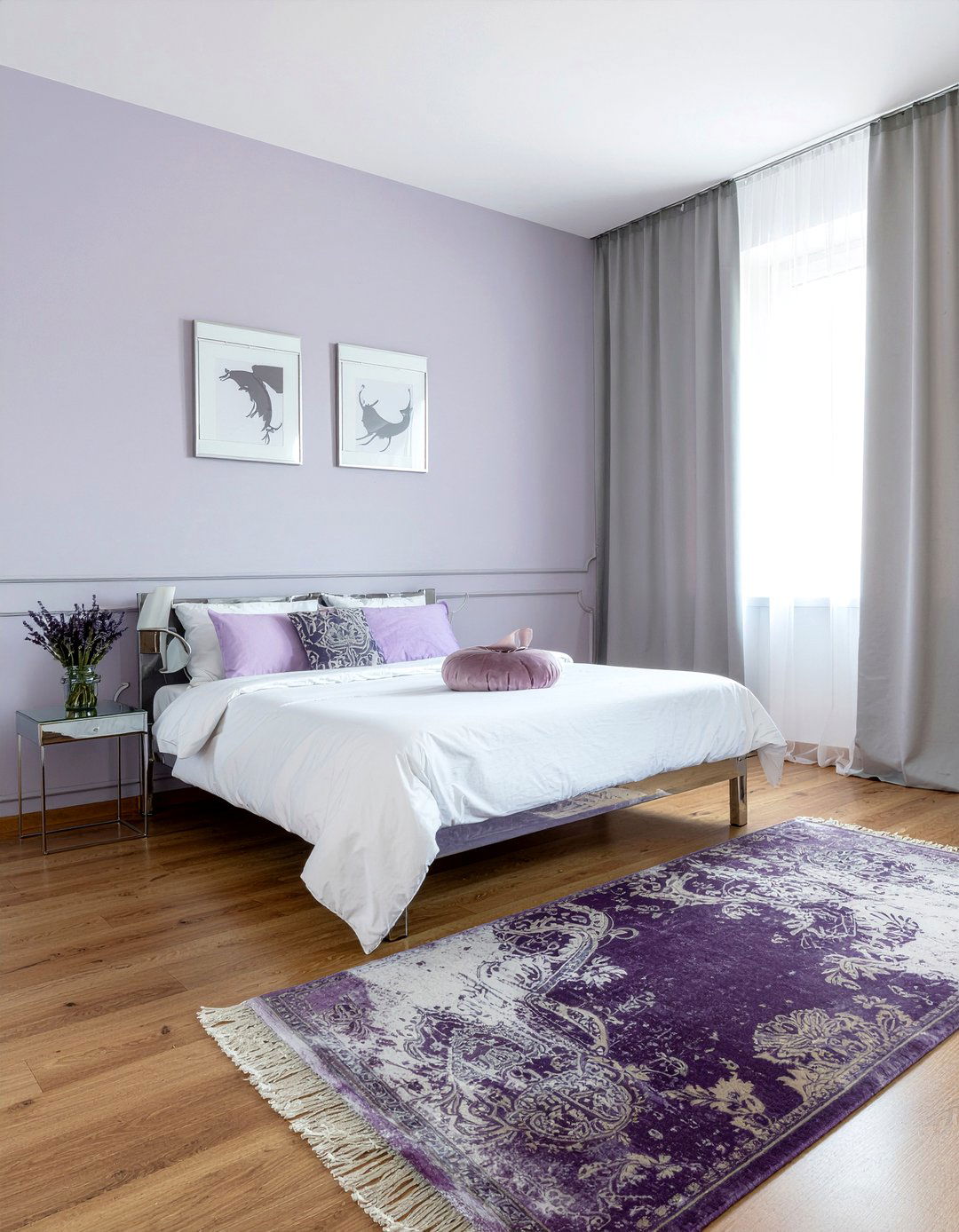 Lavender Bedroom - 30 peaceful bedroom ideas