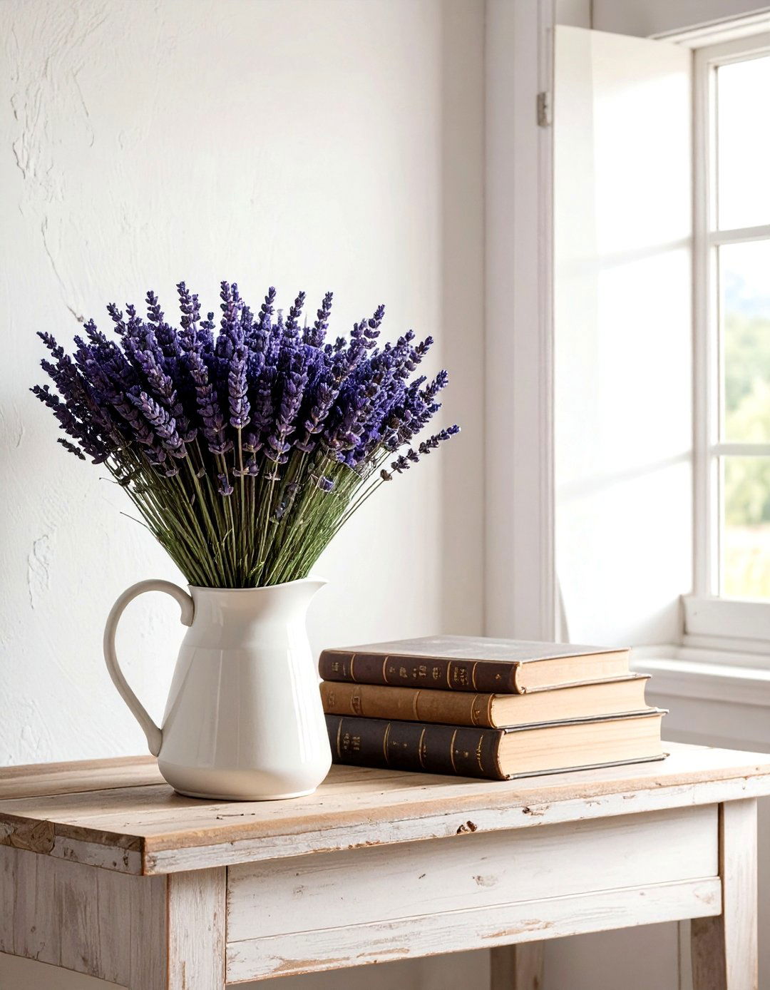 Lavender Floral Arrangement - 30 French country decor ideas