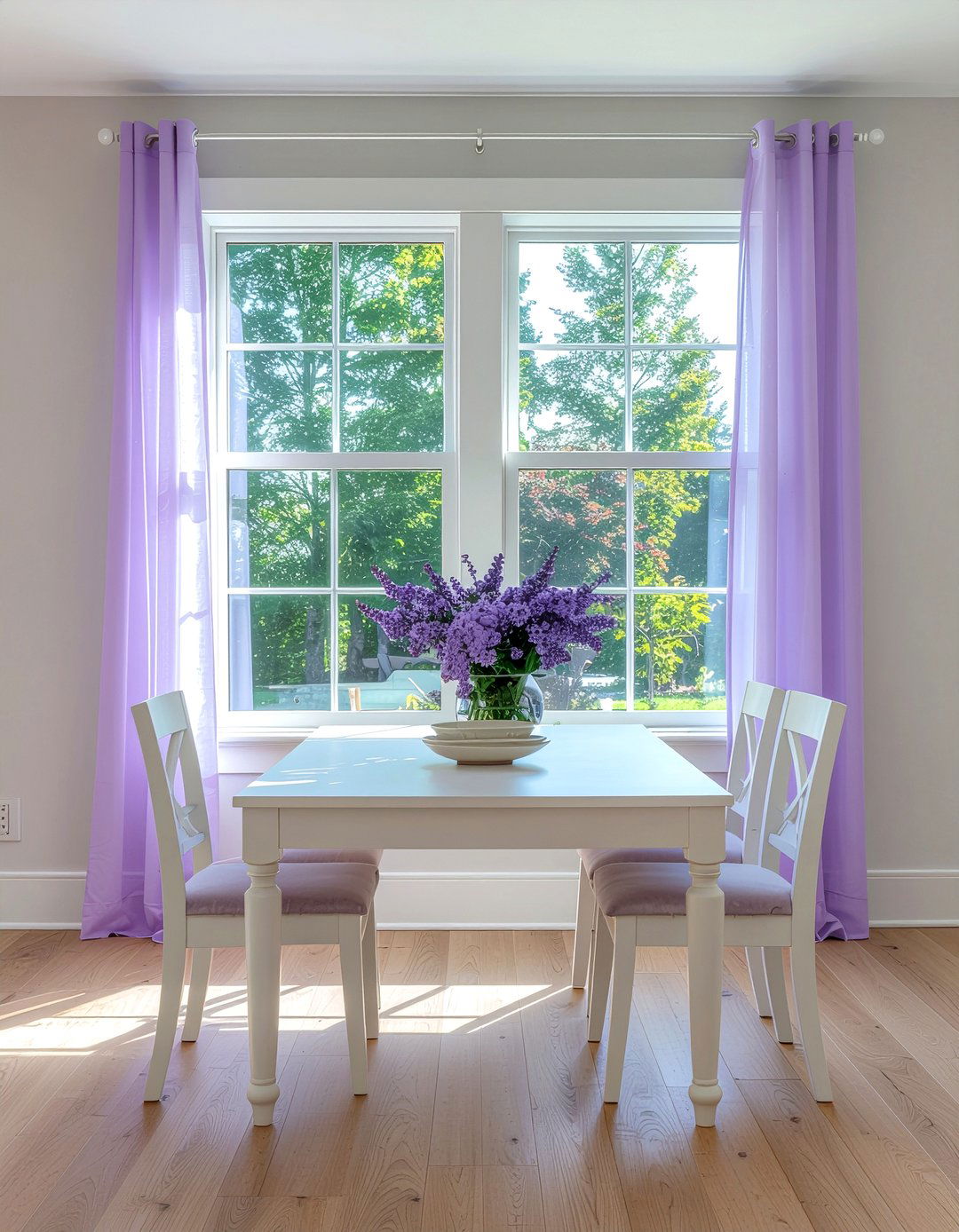 30 Chic Lavender Dining Room Ideas for a Beautiful Home Space