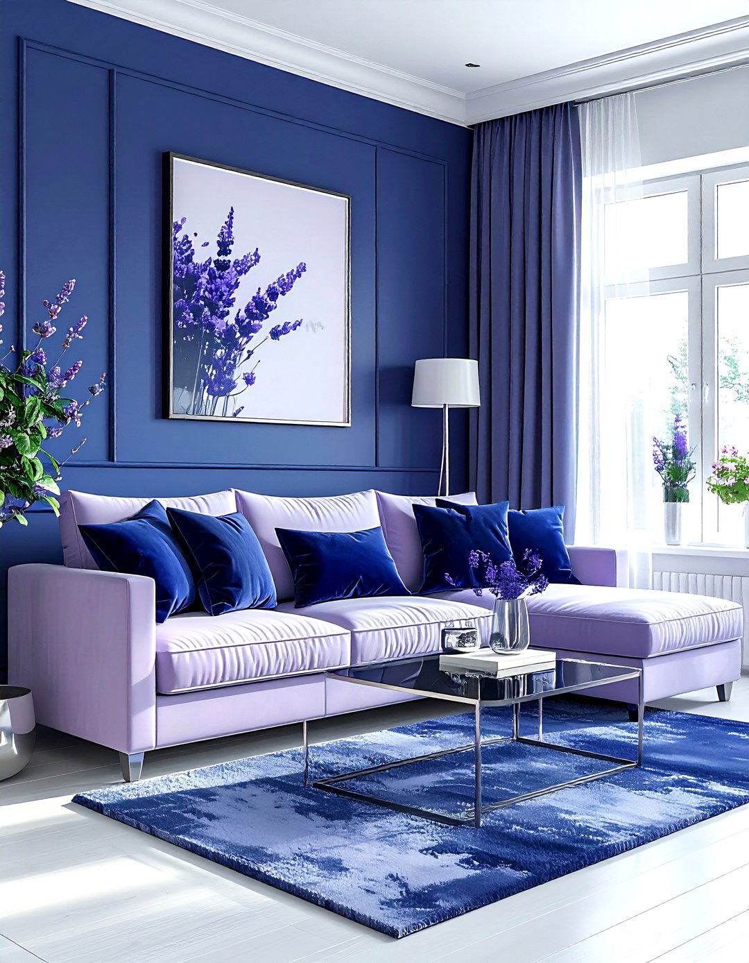 30 Lavender Living Room Color Schemes for a Sophisticated Home
