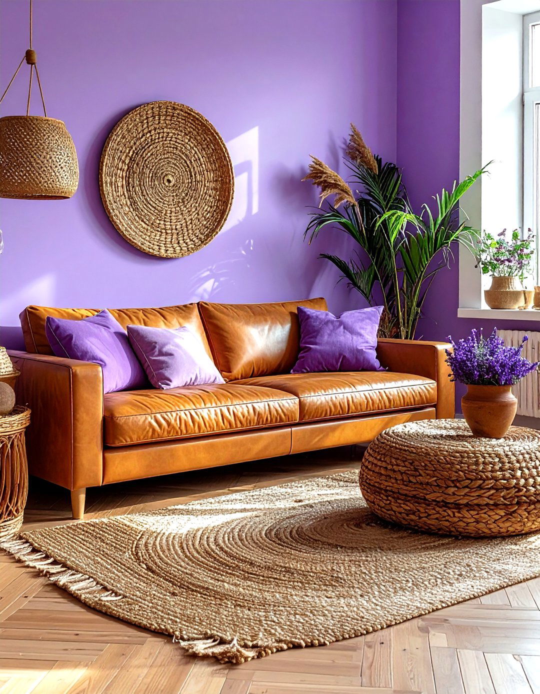 Lavender and tan living room - 30 lavender living room color schemes