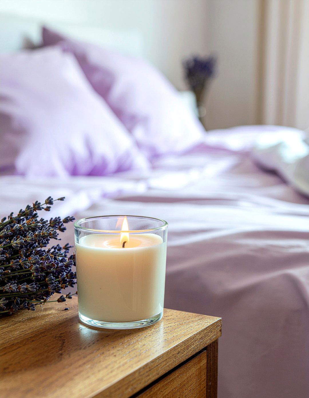 Lavender candle - 30 bedroom scented candles
