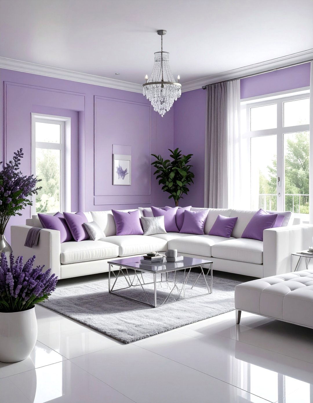 Lavender living room paint - 30 living room paint colors