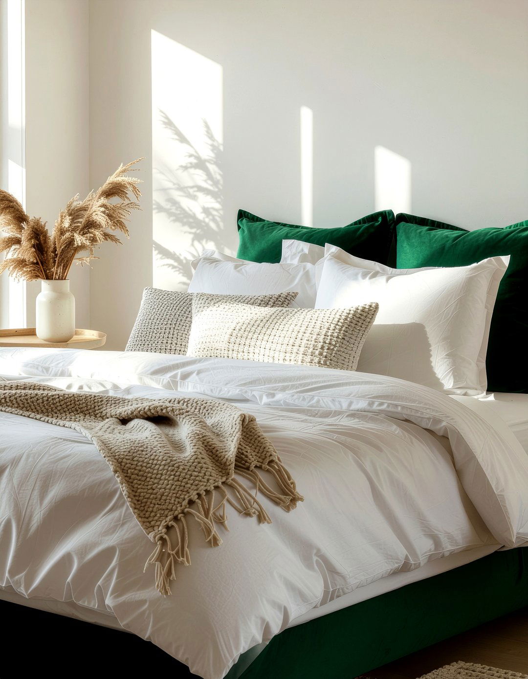 Layered Bedding - 30 quick bedroom ideas