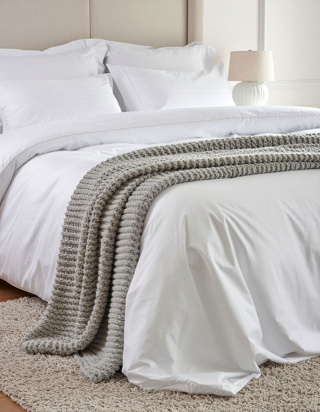 Layered Bedding Style - 30 sanctuary bedroom ideas