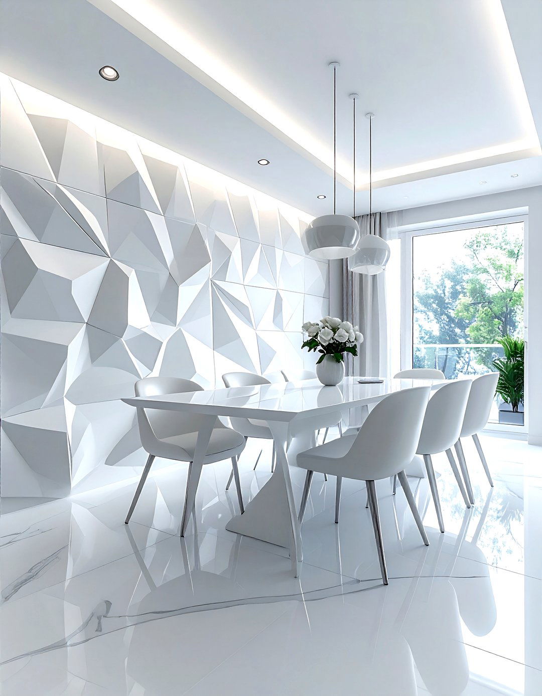 Layered Dining Room Rug - 30 dining room warm settings