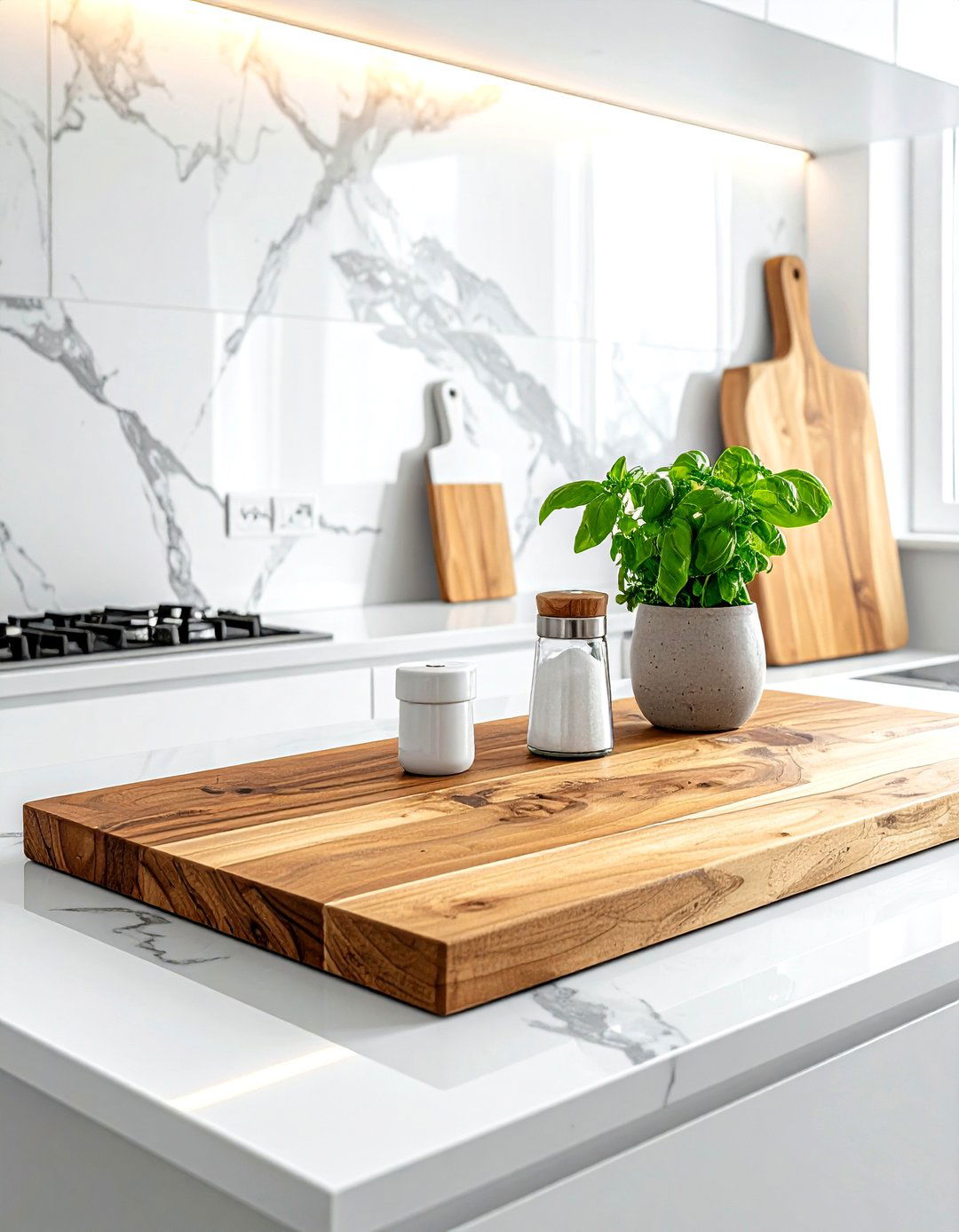 Layered Kitchen Counter - 30 layered decor ideas