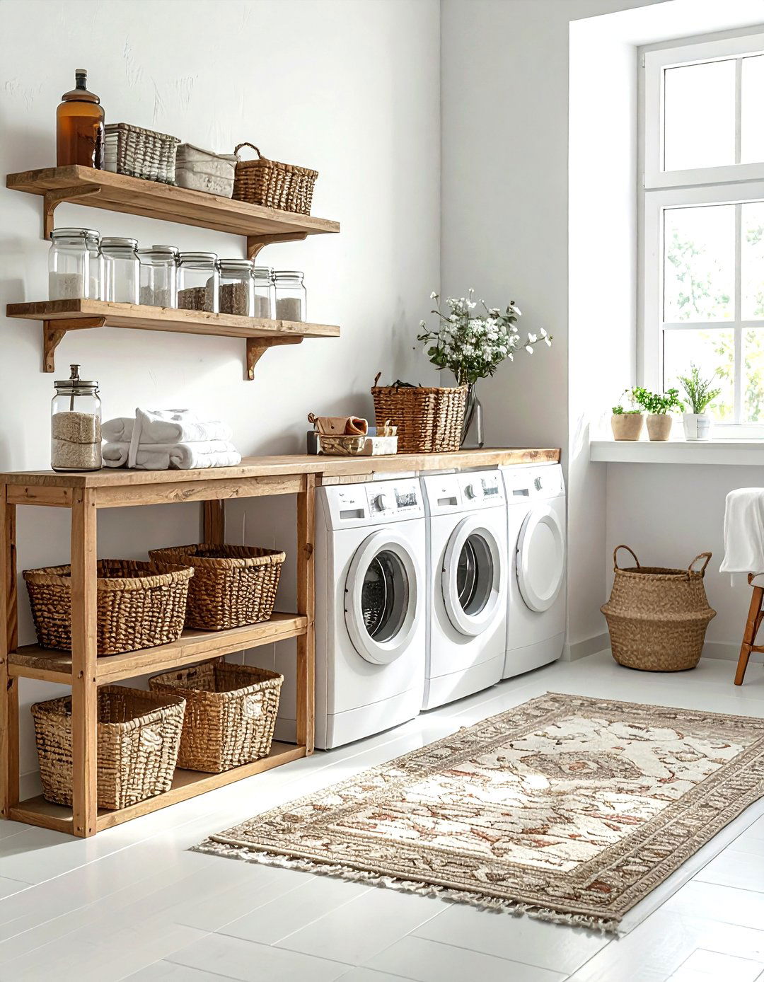 Layered Laundry Room - 30 collected decor ideas