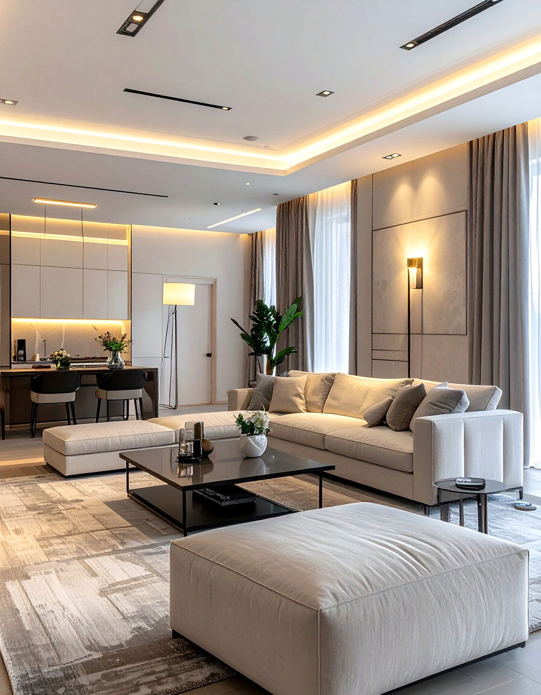 Layered Lighting - 30 interior designer decor ideas