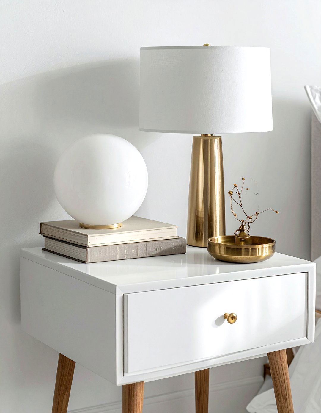 Layered Nightstand Styling - 30 layered decor ideas