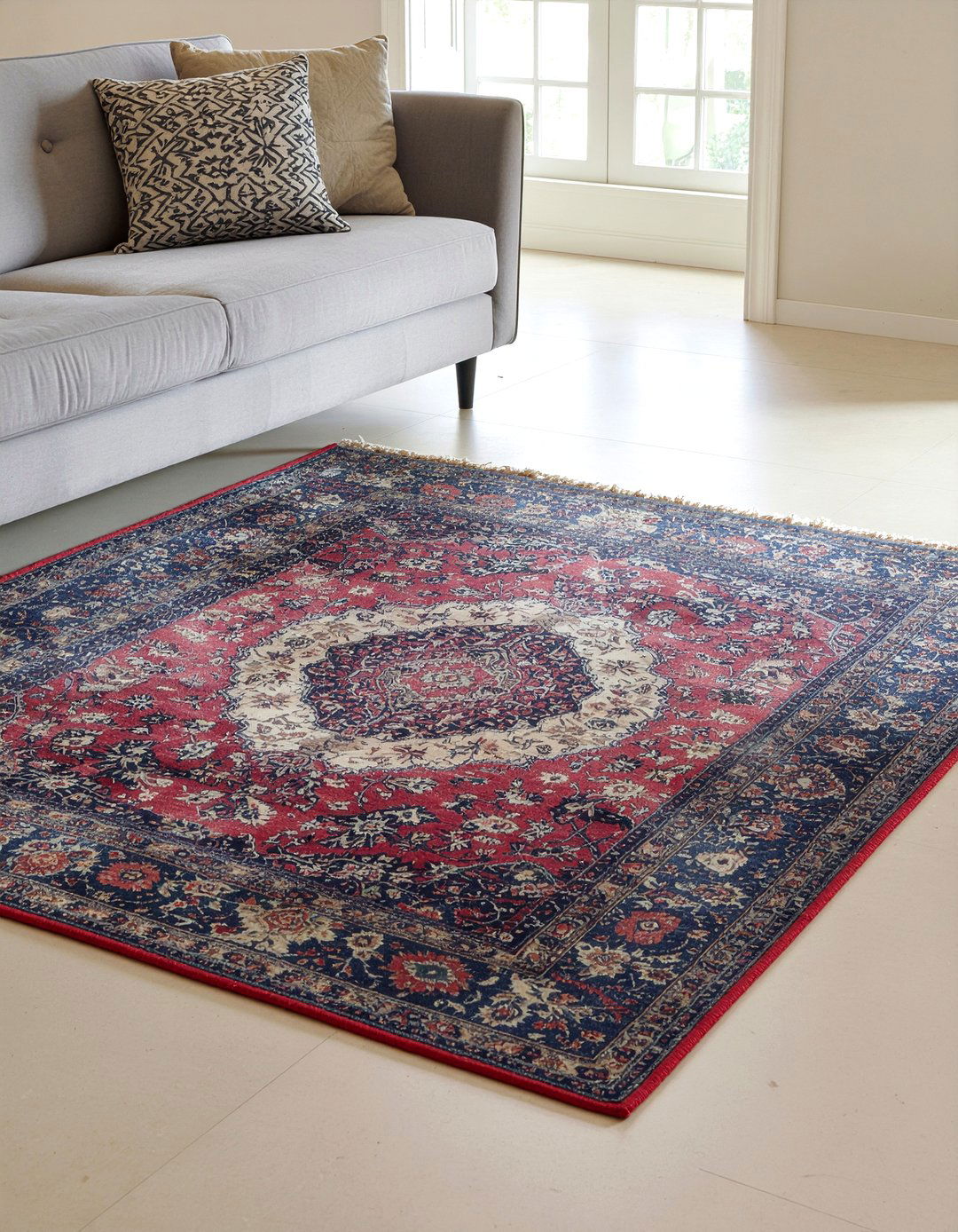 Layered Persian Rug Living Room - 30 living room Persian rugs