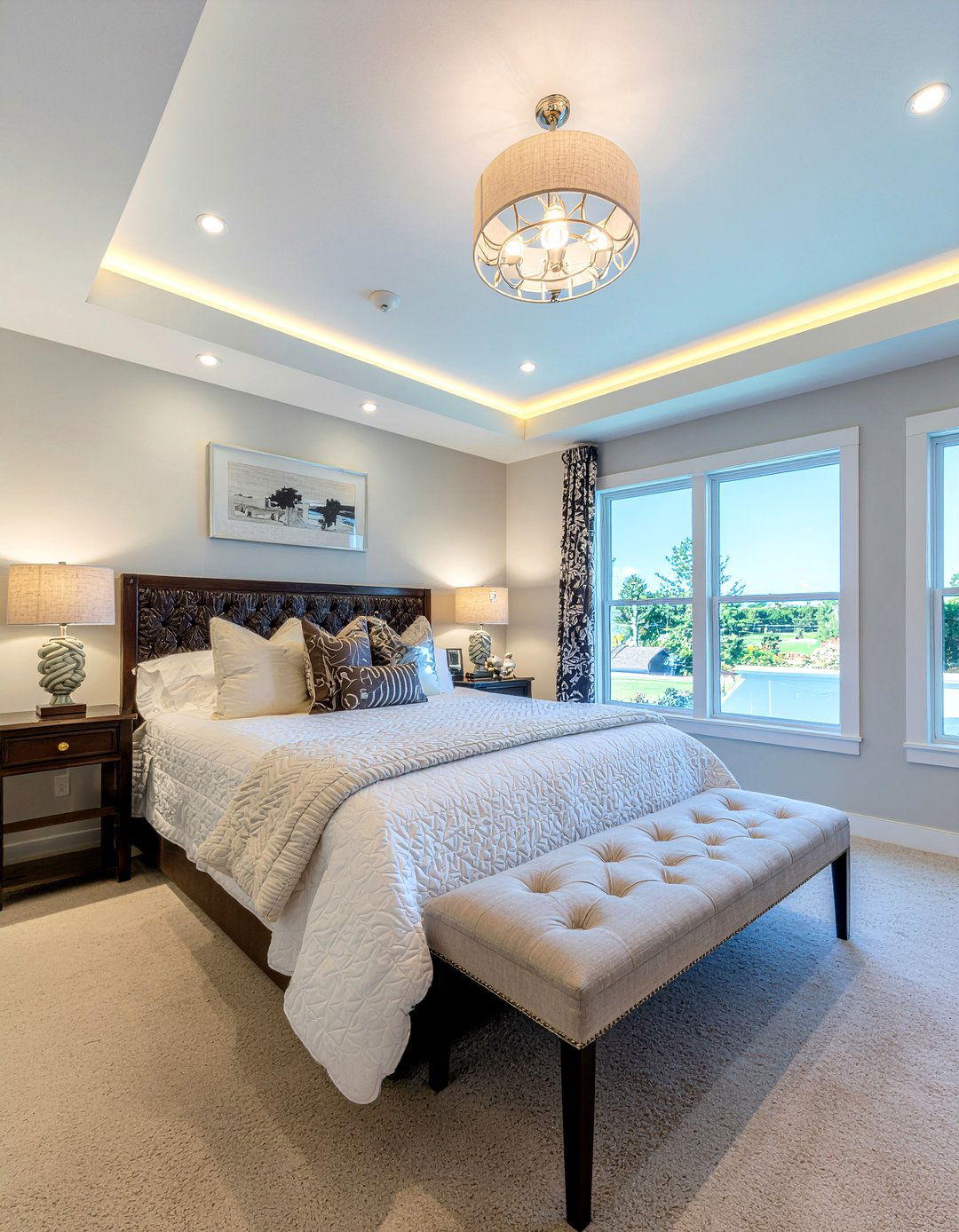 Layered Recessed Lighting Bedroom - 30 bedroom recessed lighting ideas