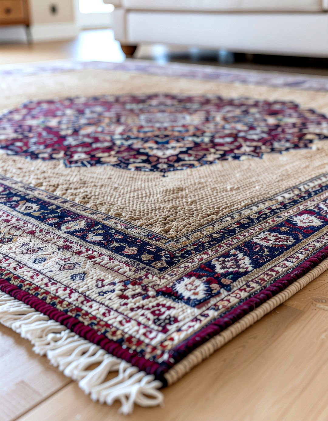 Layered Rug Cozy Floor - 30 retreat living room ideas