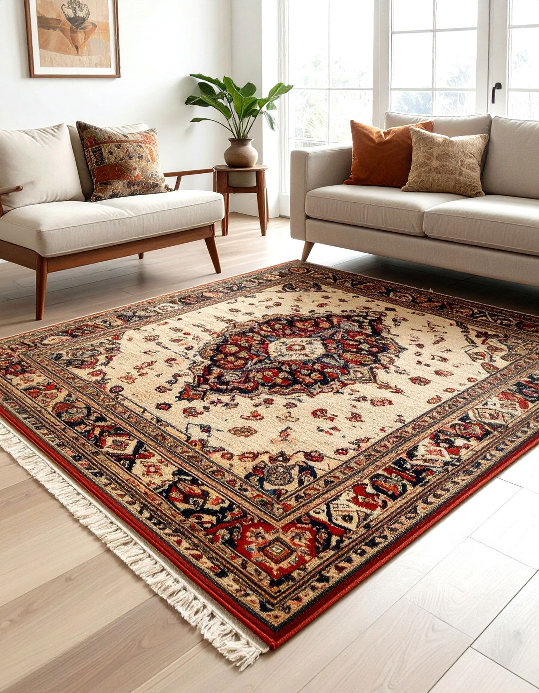 Layered Rugs - 30 sophisticated decor ideas