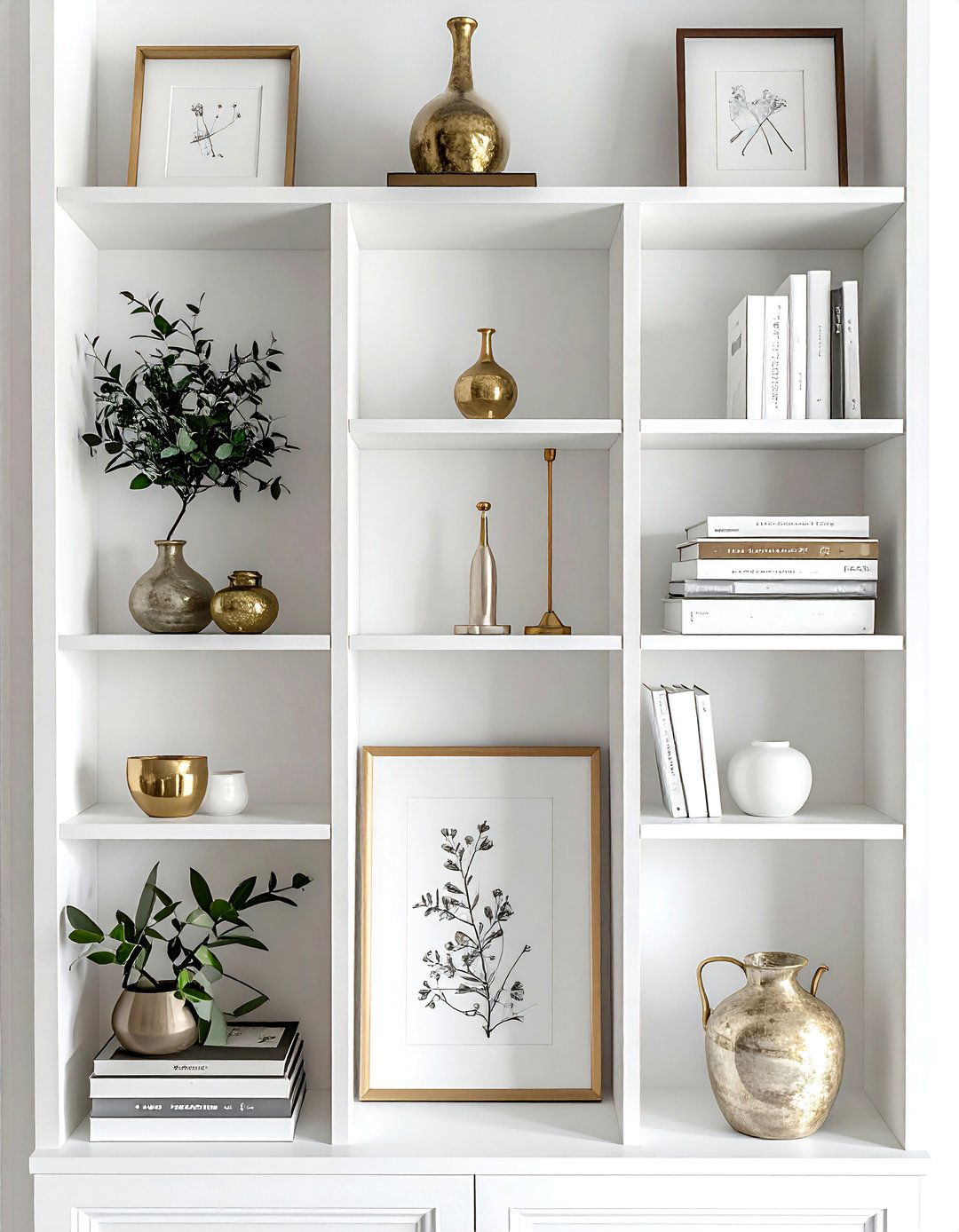 Layered Shelf Styling - 30 layered decor ideas