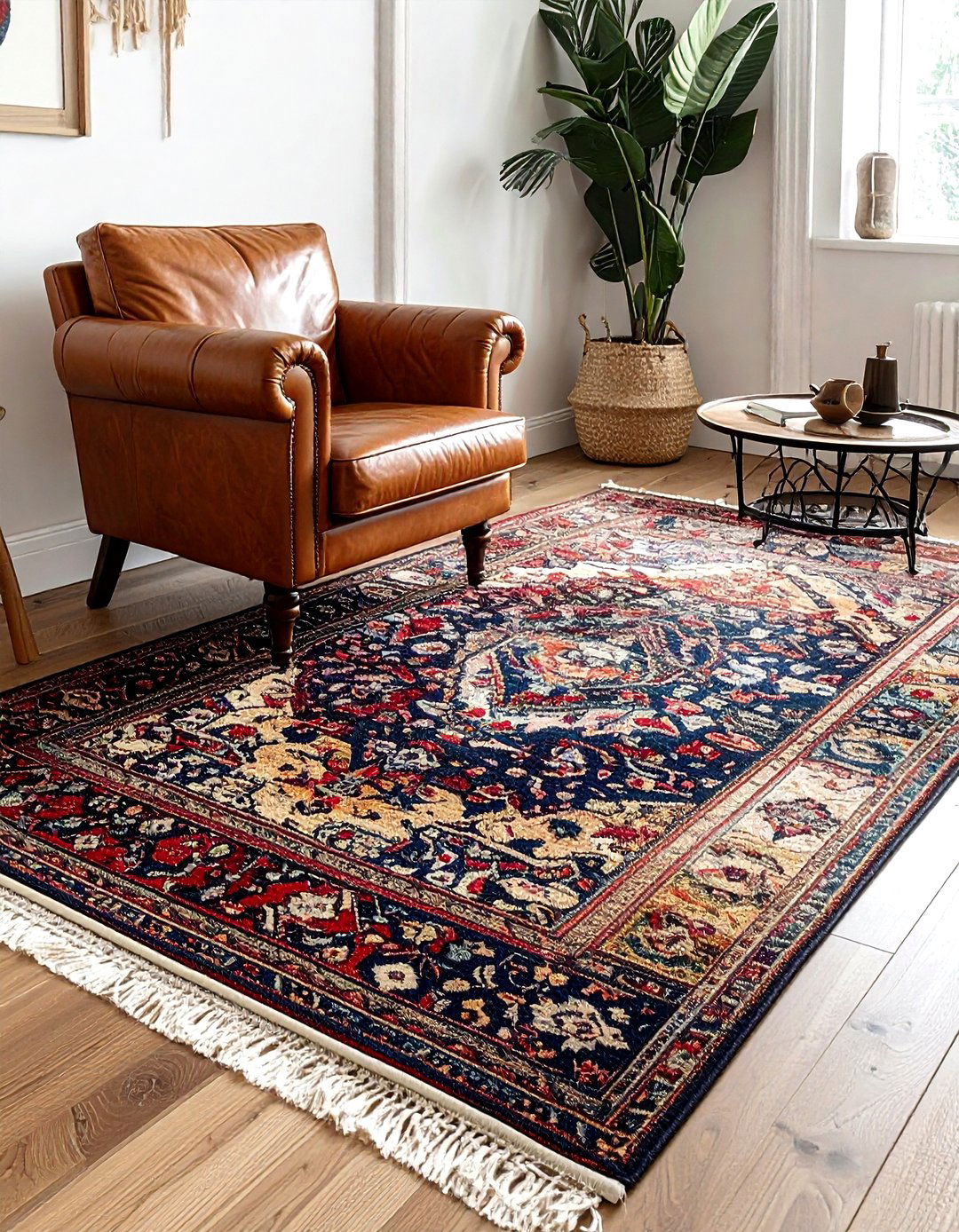 Layered area rugs - 30 creative decor ideas