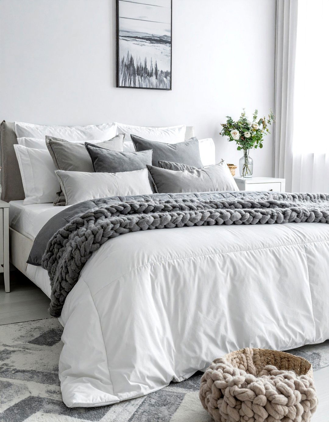 Layered bedding for master suites - 30 new construction decor ideas