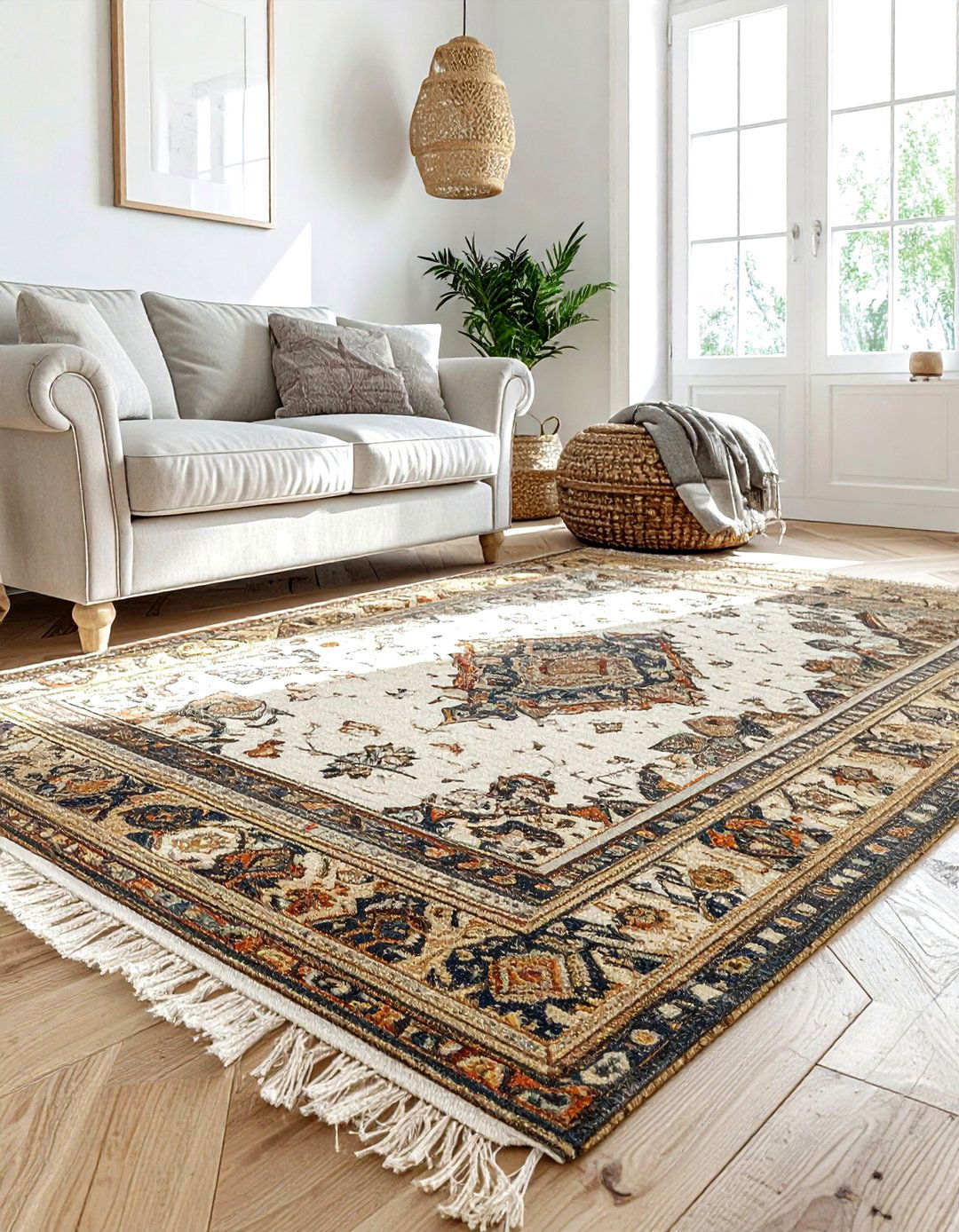 Layering Floor Rugs - 30 interior design tips