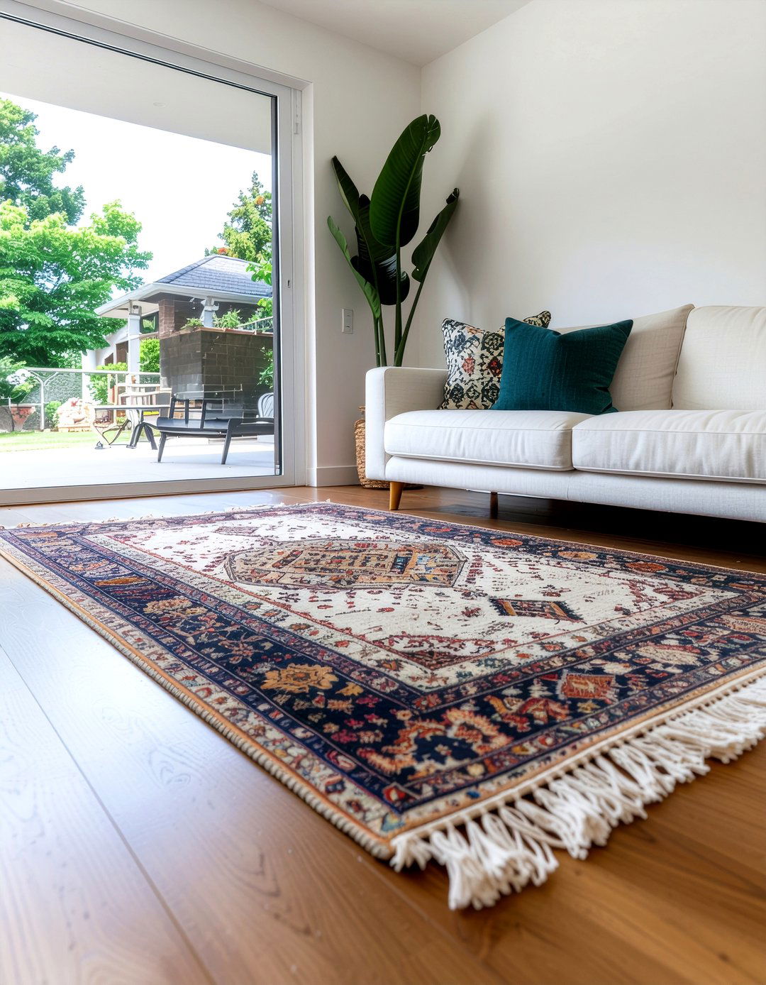 Layering Rugs Living Room - 30 living room rug size guide