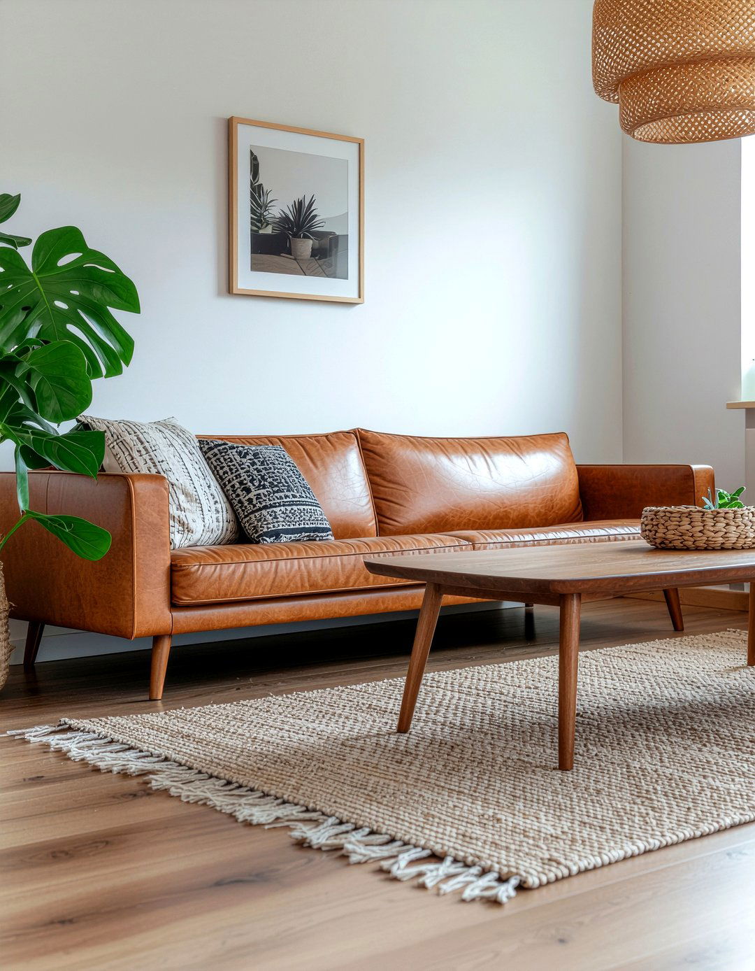 Leather Banquette - 30 living room banquette ideas