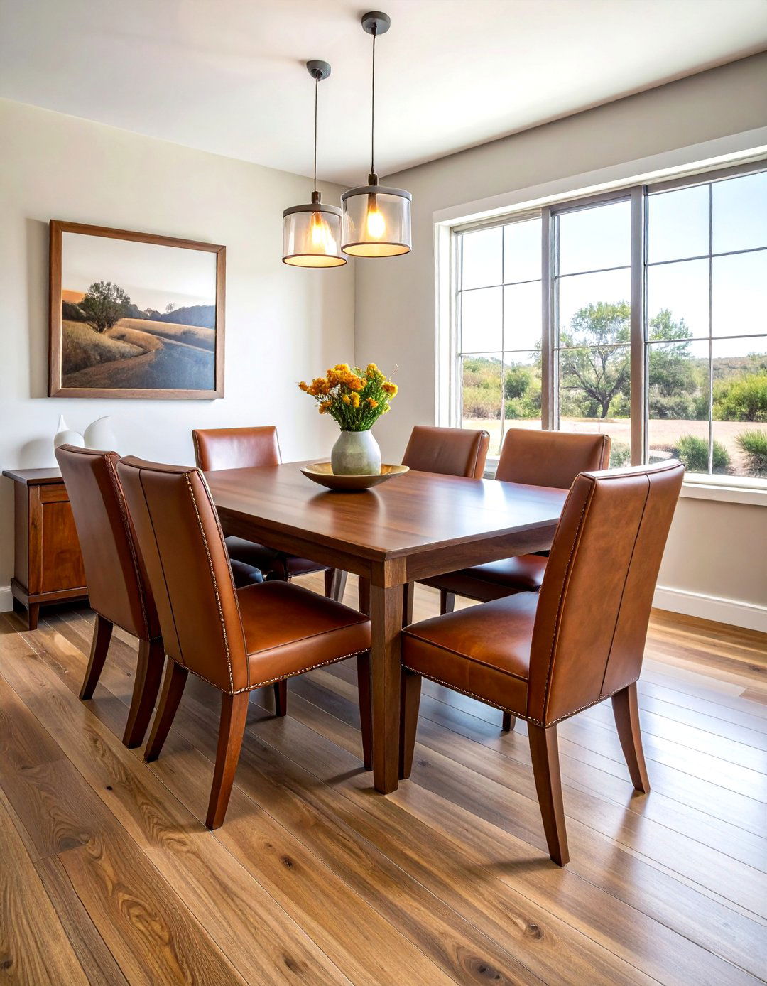 Leather Dining Chair Set - 30 Texas dining room ideas