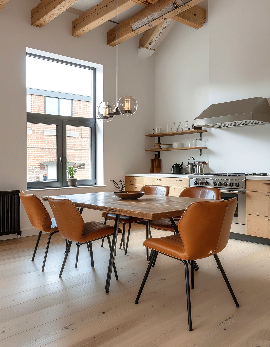 Leather Dining Chairs - 30 dining room investment piece ideas