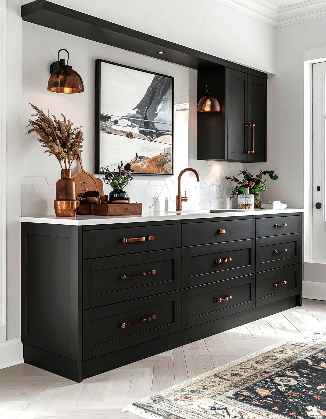 Leather Drawer Pull Straps - 30 kitchen hardware ideas