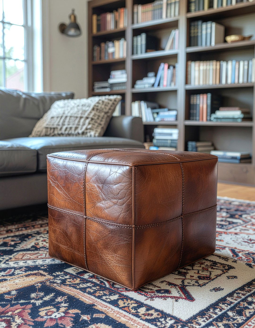 Leather End Table - 30 living room end table ideas