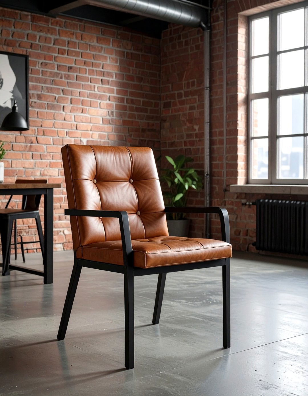 Leather Metal Dining Chair - 30 metal dining chair ideas