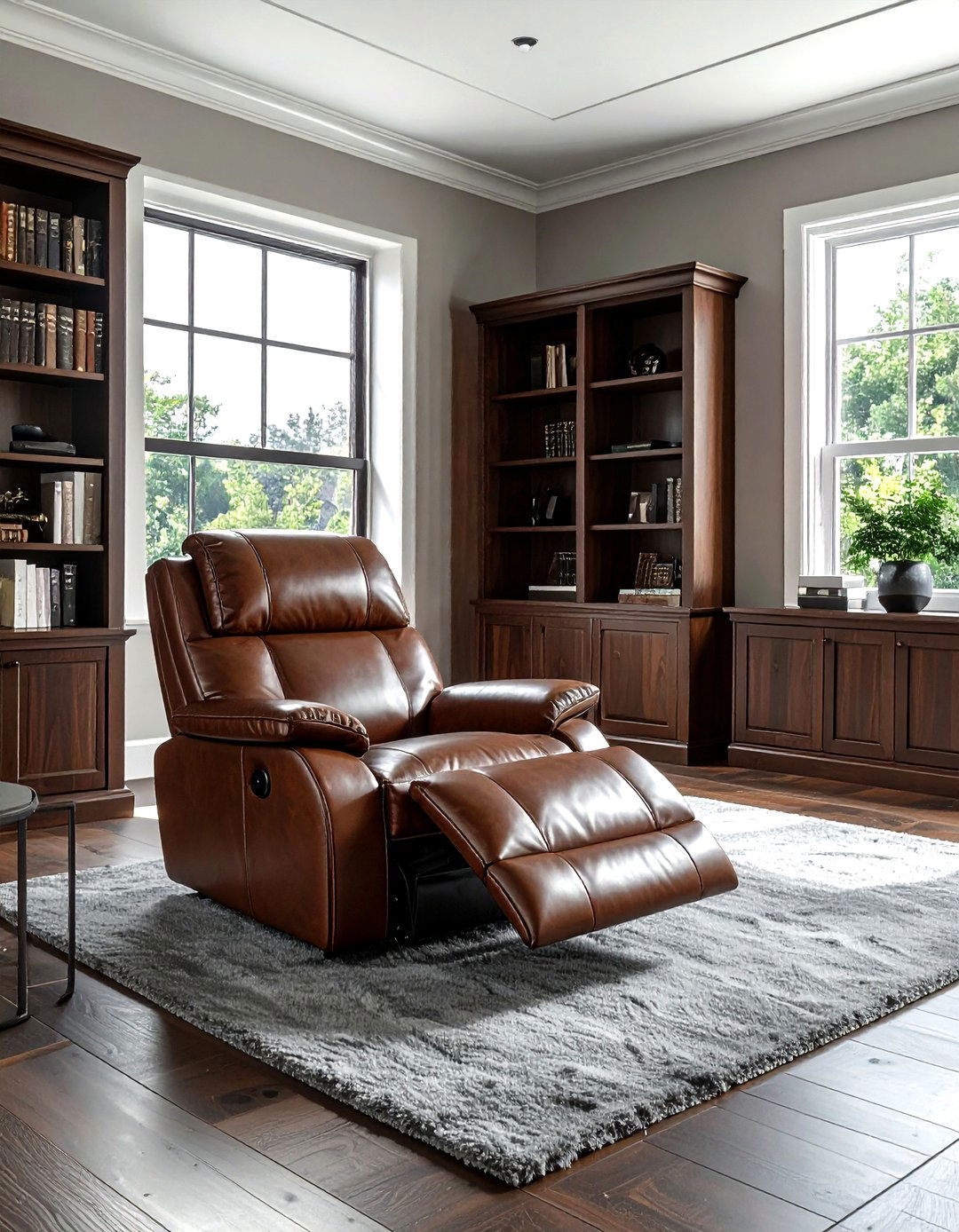 Leather Power Recliner - 30 living room recliner ideas