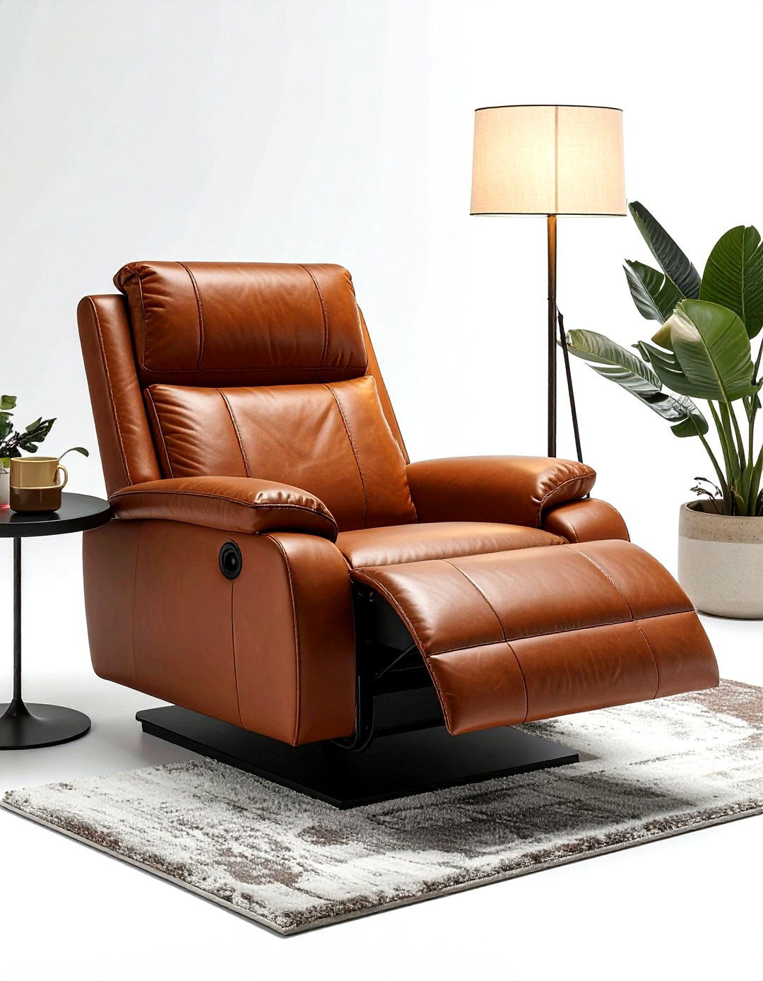 Leather Recliner - 30 living room modern furniture ideas