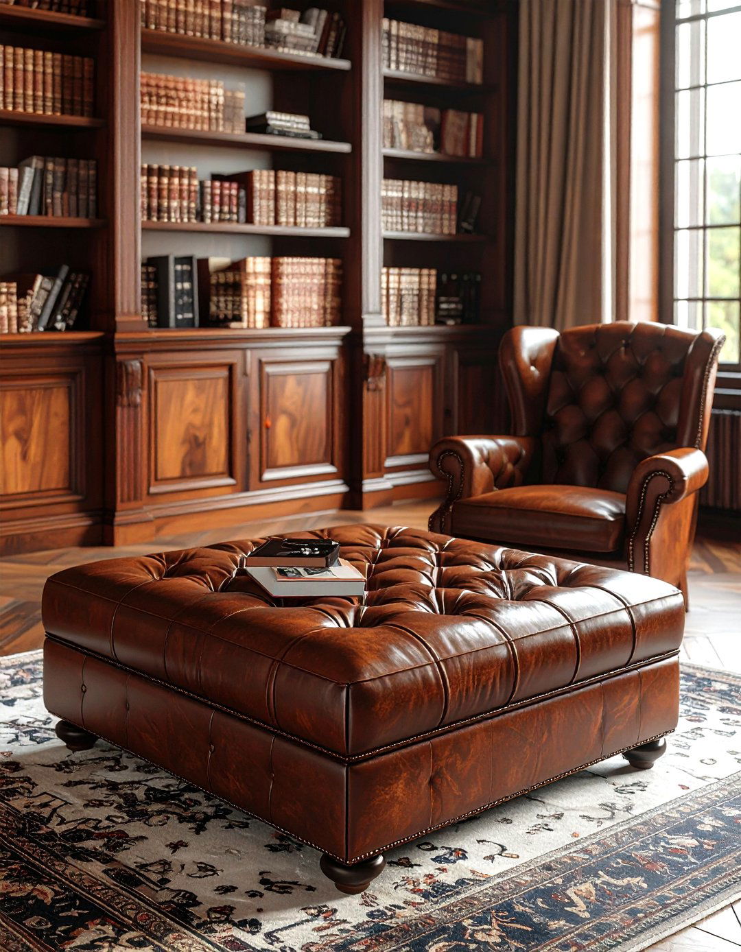 Leather Square Coffee Table - 30 living room square coffee tables