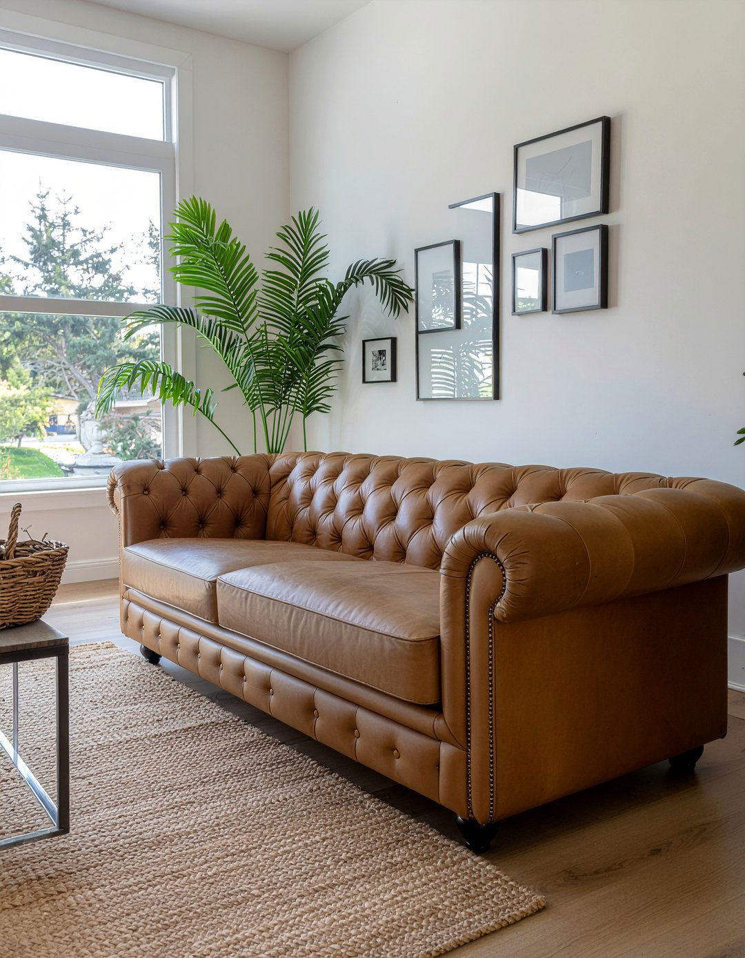 Leather Tuxedo Sofa - 30 living room tuxedo sofa ideas