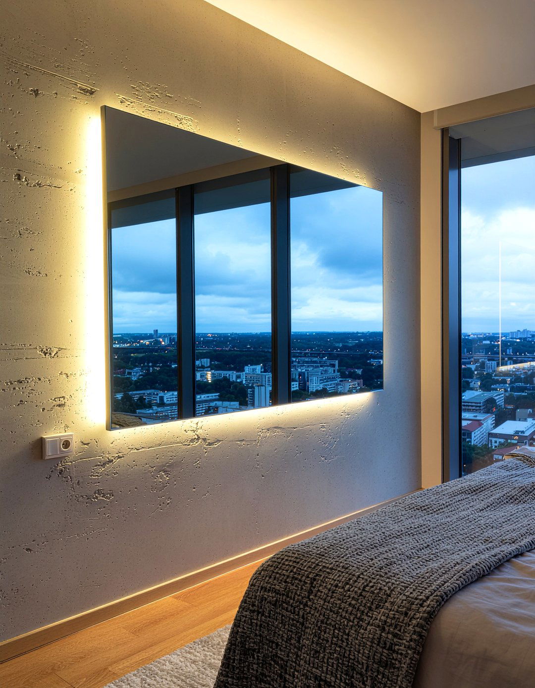 Led Backlit Mirror - 30 bedroom mirrors