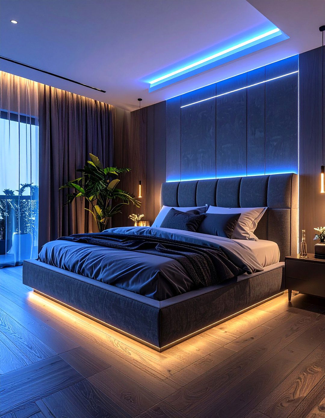 Led Strip Light - 30 bedroom lighting design