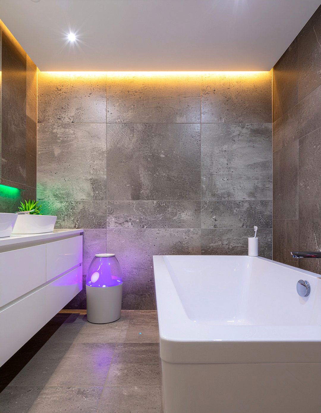 Led color changing diffuser - 30 bathroom diffuser ideas