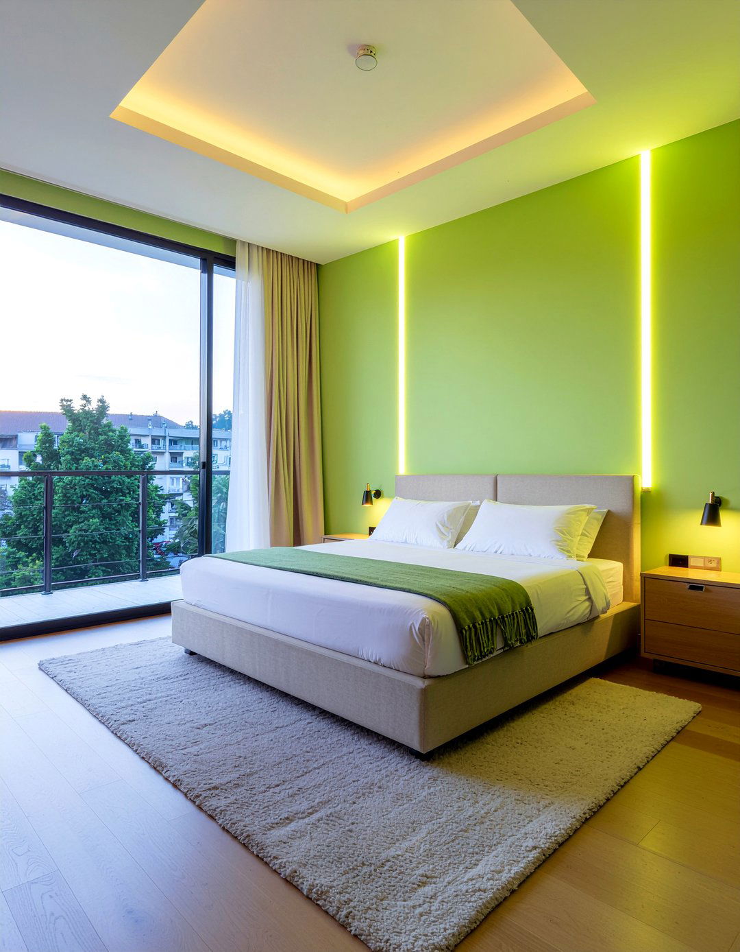 Led lights for bedroom corners - 30 bedroom led strip lights ideas